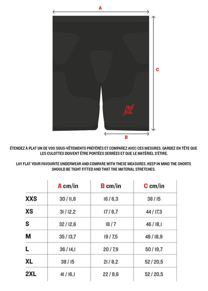 Shorts de protection AK5