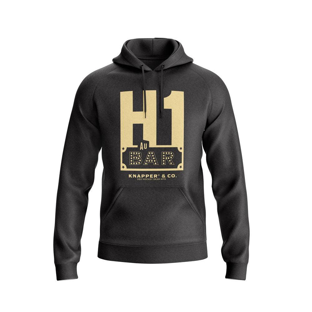 Knapper ball hockey/dek hoodie Knapper H1 au Bar heather grey