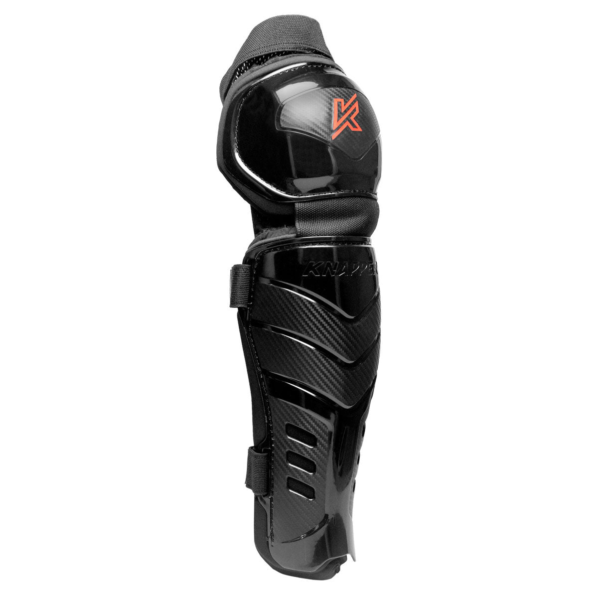 Knapper AK7 ball hockey/dek hockey shin pads black