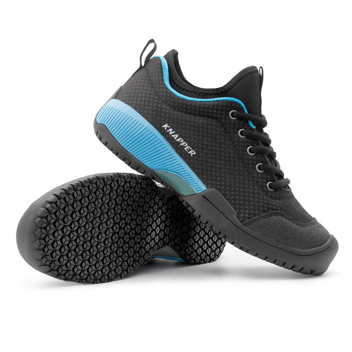 Knapper AKRain ball hockey/dek hockey rain shoes black pair