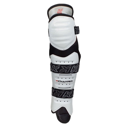 Knapper AK5 ball hockey/dek hockey shin pads white