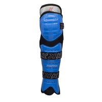 Knapper AK5 ball hockey/dek hockey shin pads blue