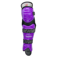 Knapper AK5 ball hockey/dek hockey shin pads purple