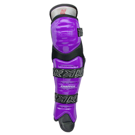 Knapper AK5 ball hockey/dek hockey shin pads purple