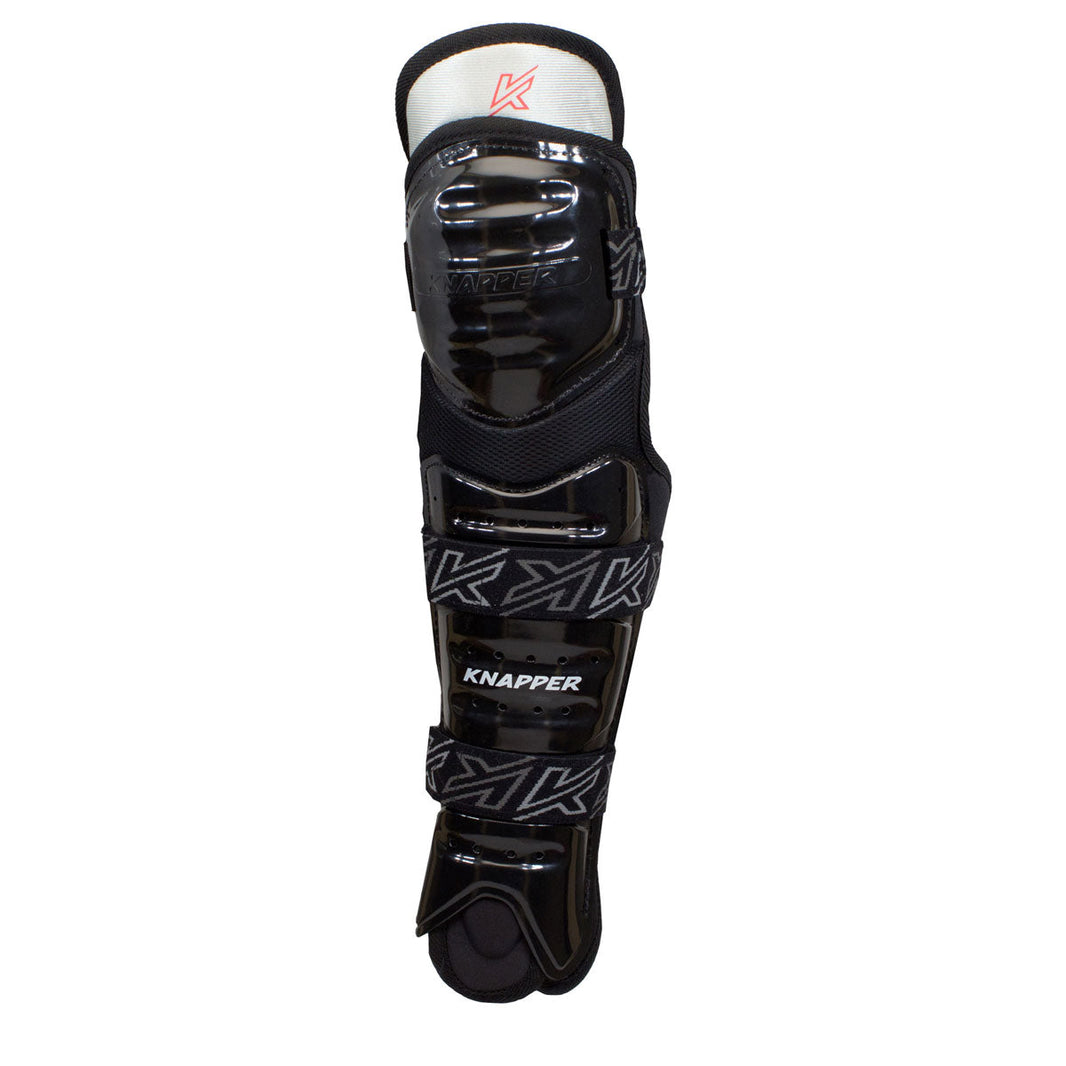 Knapper AK5 ball hockey/dek hockey shin pads black