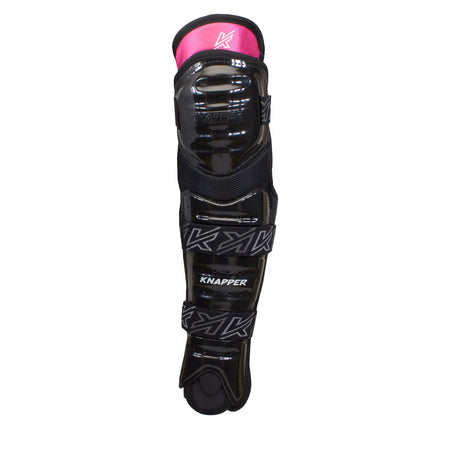 Knapper AK5 ball hockey/dek hockey shin pads black&pink