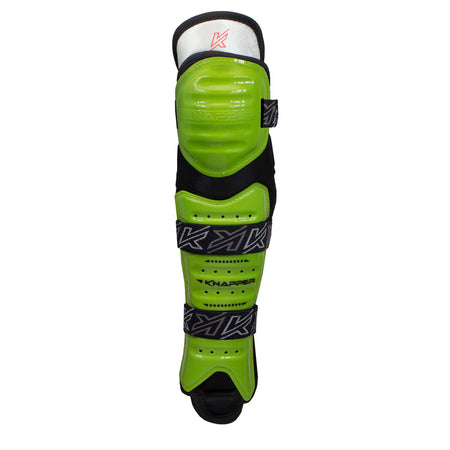 Knapper AK5 ball hockey/dek hockey shin pads green